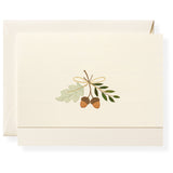 Autumn Acorns Individual Notecard