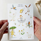 Twirl Sticker Sheets