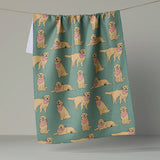 Golden Days Tea Towel: Sage