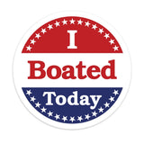 I Boated Today  Sticker