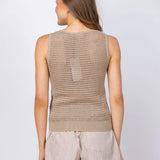 Darina Short 4" || Birch Taupe Stripe
