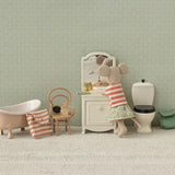 Tooth Brush Set in Bag, Mouse : Coral stripe