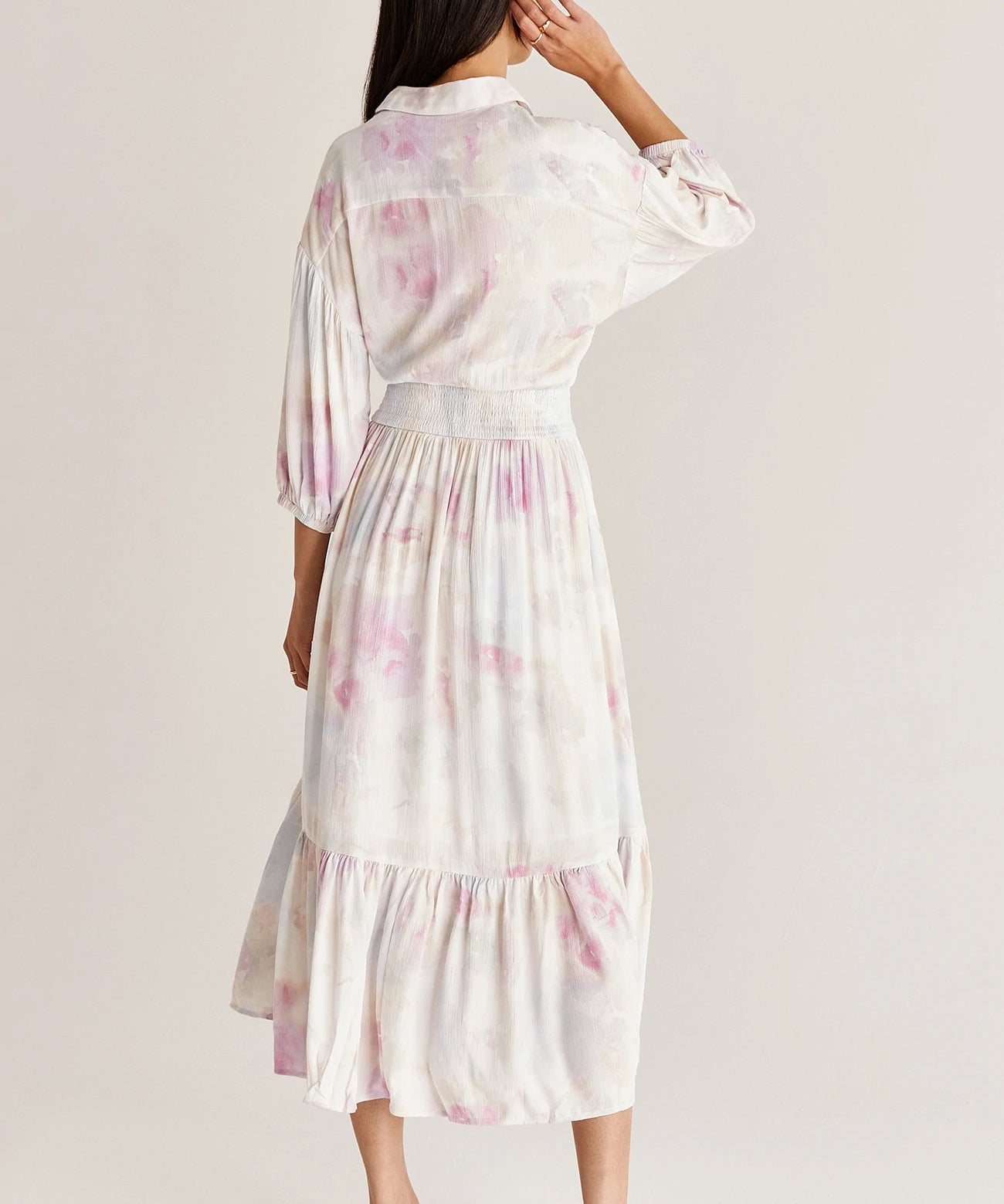 Tanya Watercolor Maxi Dress