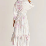 Tanya Watercolor Maxi Dress