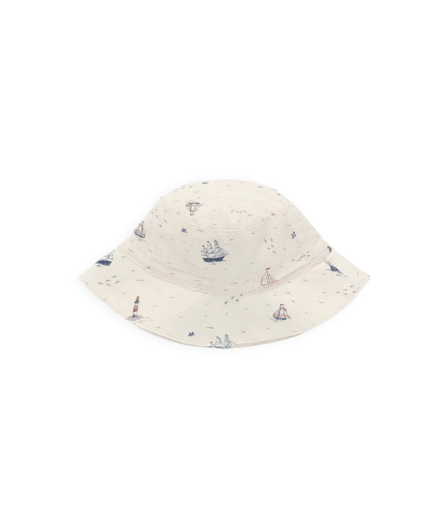 Organic Cotton Woven Bucket Hat-Sailing Day