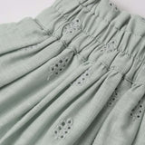 Rose Mini Skirt - Seafoam