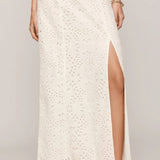 Emrie Eyelet Maxi Skirt