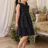 Organic Cotton Christabel Dress - Maisie Navy