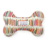 Rifle Paper Co.Birthday Candles Dog Bone Squeaky Toy