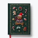 Beary Christmas Embroidered Journal