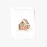 Gingerbread House Mini  Notecard