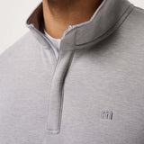 Cloud Quarter Zip 2.0 : Heathered Medium Grey