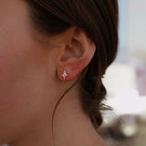 Starlight CZ Studs : Gold