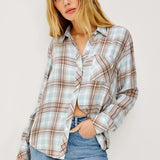 Hunter Shirt : Chambray Ivory Dune