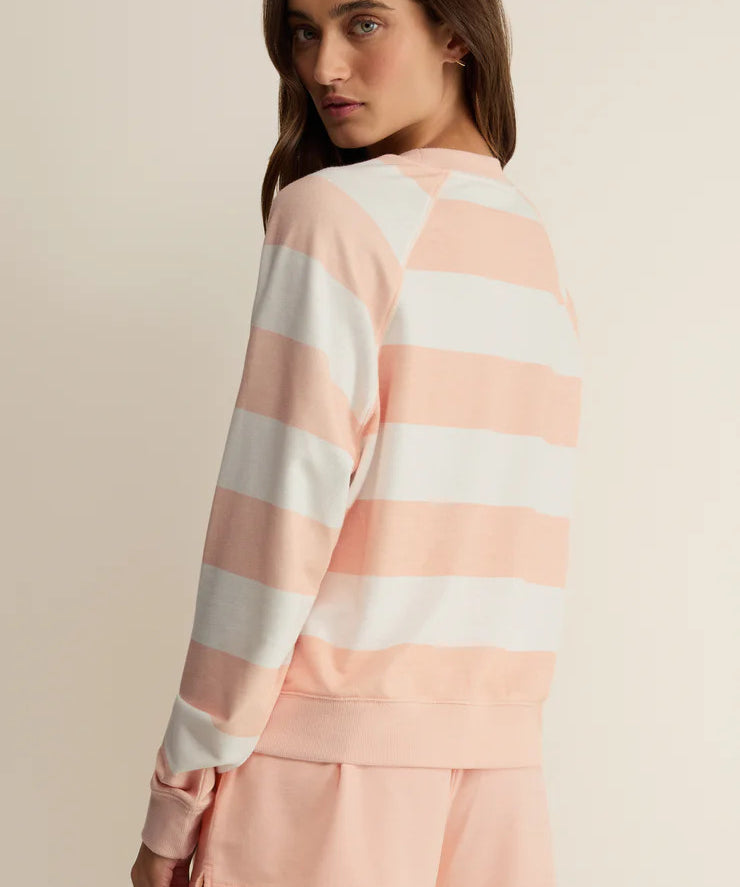Saldana Stripe Sweatshirt