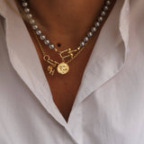 Lora Coin Charm: Gold
