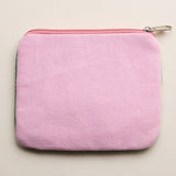 Beaded Sardine Tin Clutch – Pink Hand-Embroidered