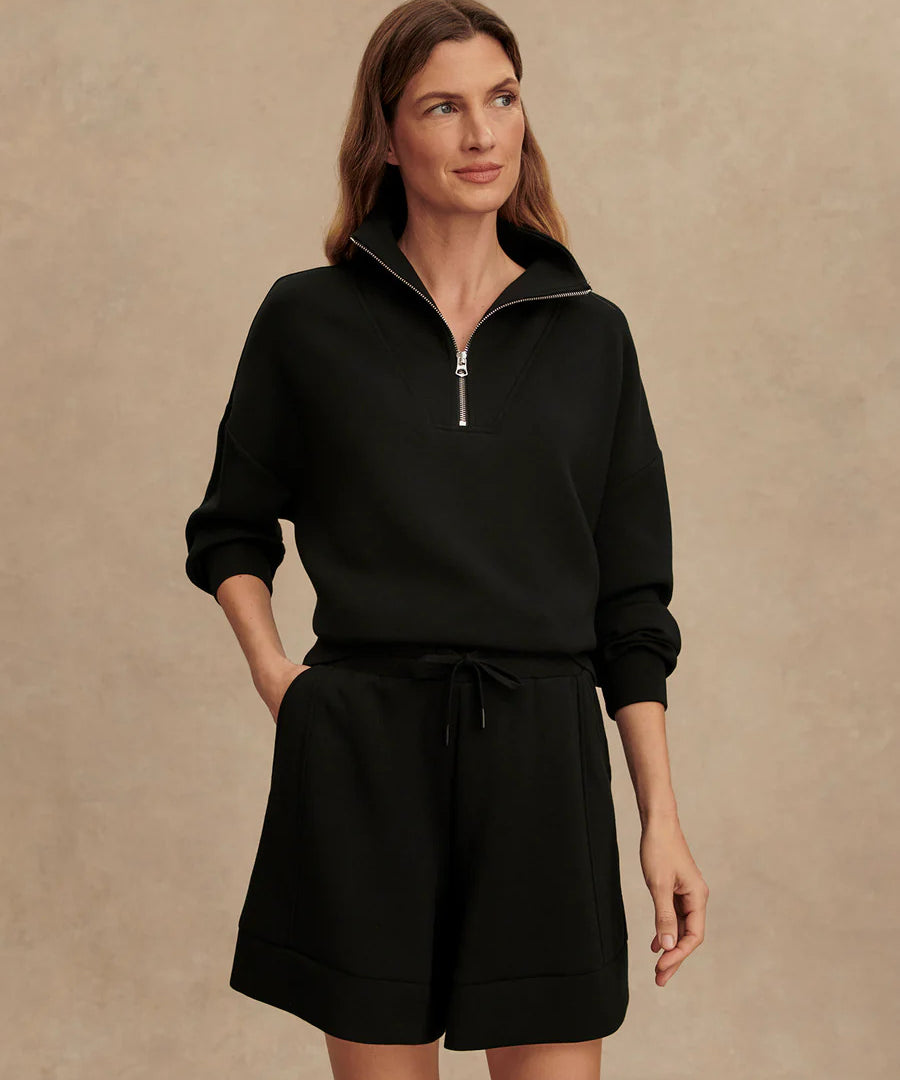 Hawley Half Zip : Black