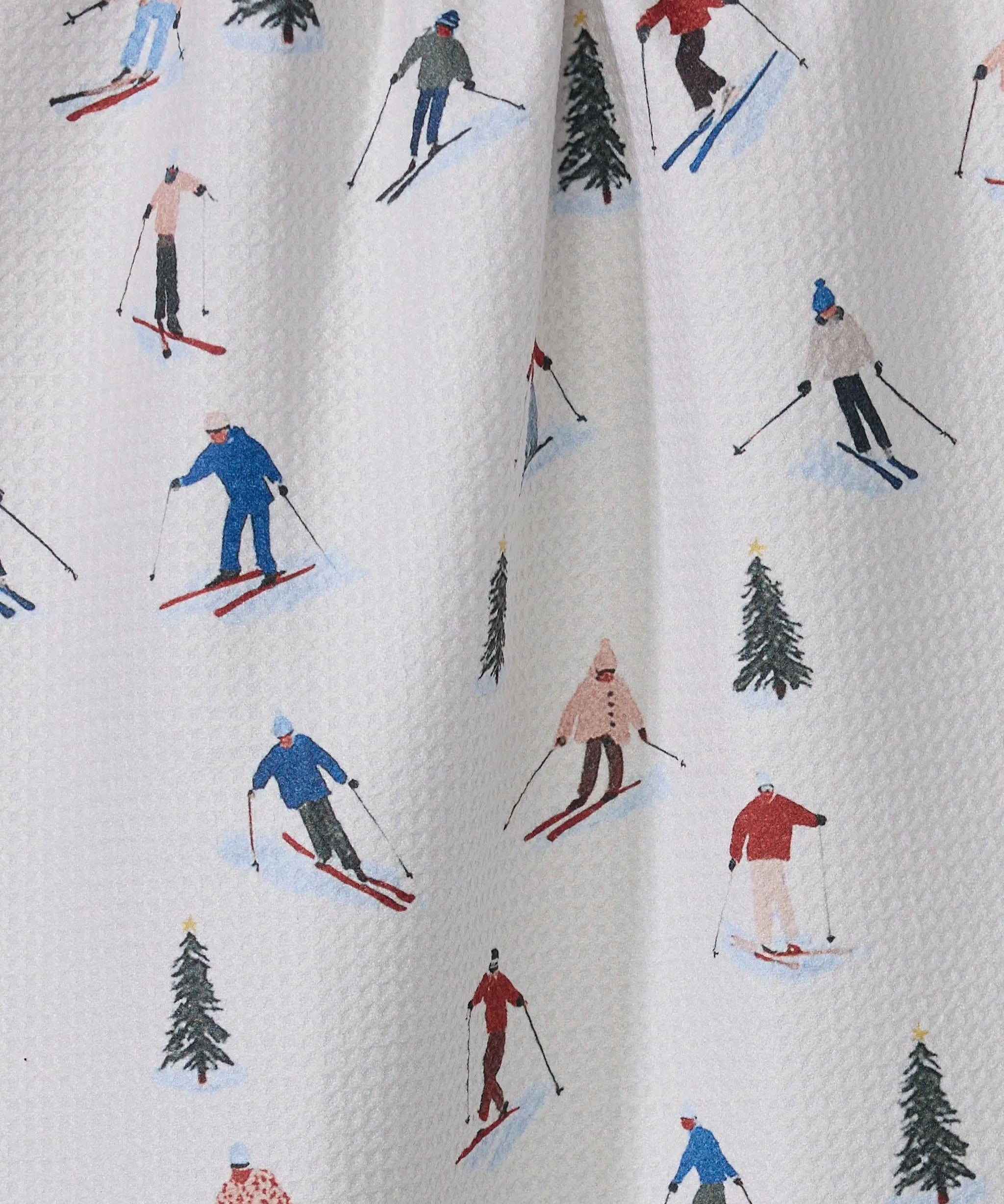 Alpine Run Tea Towel