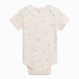 Afton Bodysuit - Bunny / Oat + Clay: