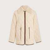 Bartley Quilted Jacket : Parchment