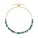 Harmony Azurite Gold Bracelet