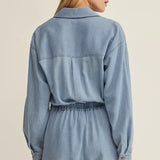 Sully Chambray Romper