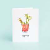 Marry Me Greeting Card