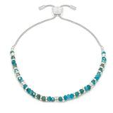 Mystical Apatite Silver Bracelet