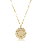enewton 16" necklace gold - cherish medium gold locket