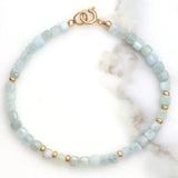 Aquamarine Calliope Bracelet