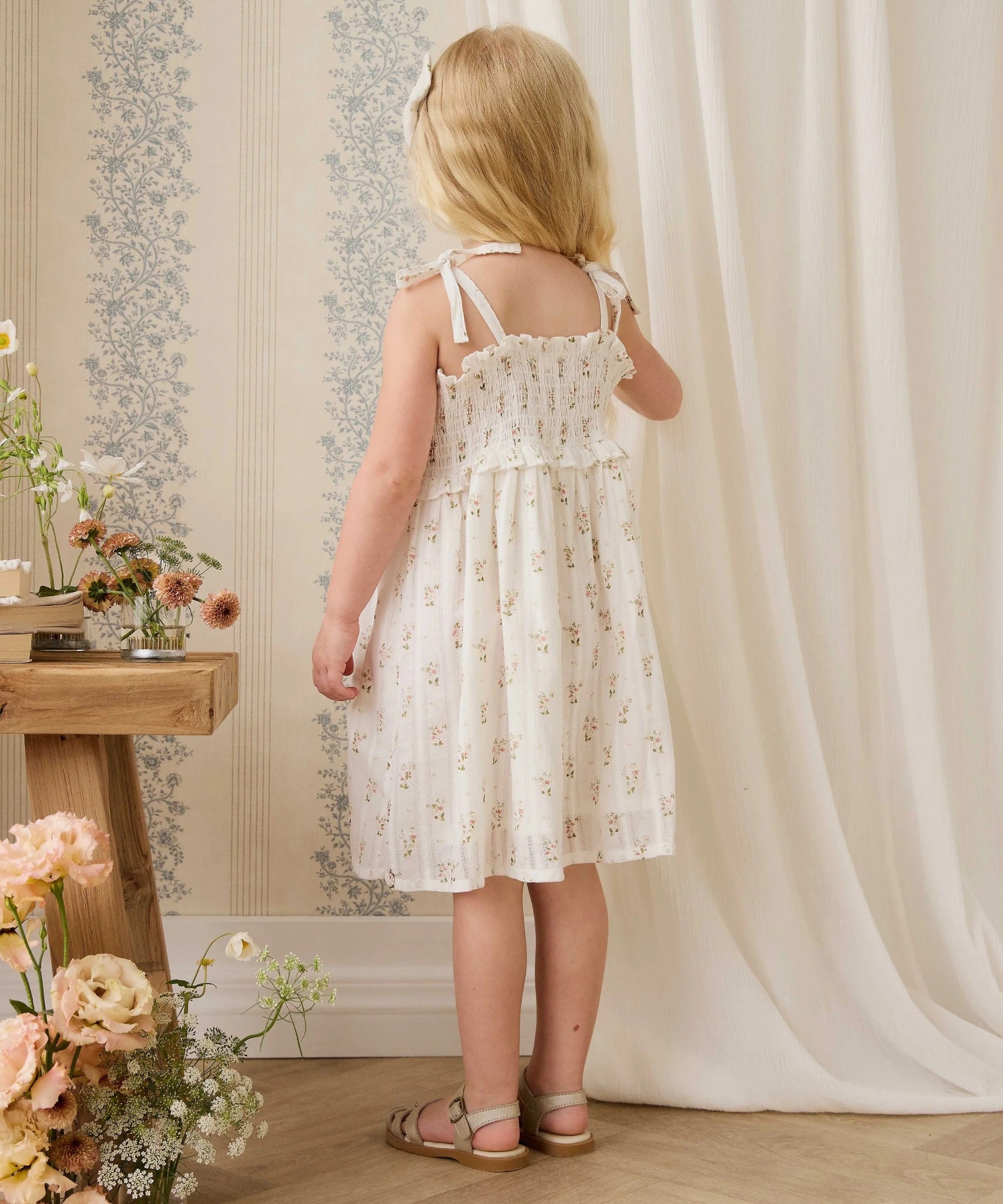 Organic Cotton Saylor Dress - Josepha Egret