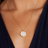 Sunset Etched Necklace