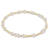 hope unwritten pearl 3mm bracelet