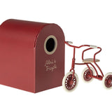 Abri a tricycle, Mouse - Red