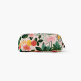 Dahlia Quilted Small Cosmetic Pouch