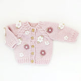 Flower Cardigan Sweater