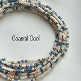 Gold Filled Beaded Bracelet : Coastal Cool