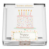 Happy Birthday Cake Acrylic Box