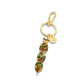 Hand-painted Martini Olives Bag Charm + Keychain