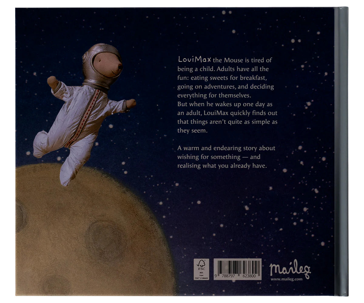 Maileg LouiMax Dreams of Being An Adult Book