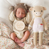 Ava the Cow (lavender) : Little - 13"
