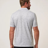 Featherweight Deco Polo : Heather Light Grey