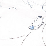 Cute Blueberry Fruit Stud Earrings