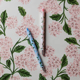 Hydrangea Gel Pen Set of 2