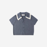 Sloane Knit Top - Marine
