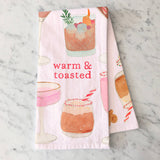 Holiday Cocktails Tea Towel