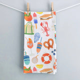 East Coast Summer Kitchen Towel | East Coast Tea Towel