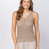 Ramon Knit Top || Sepia Twist