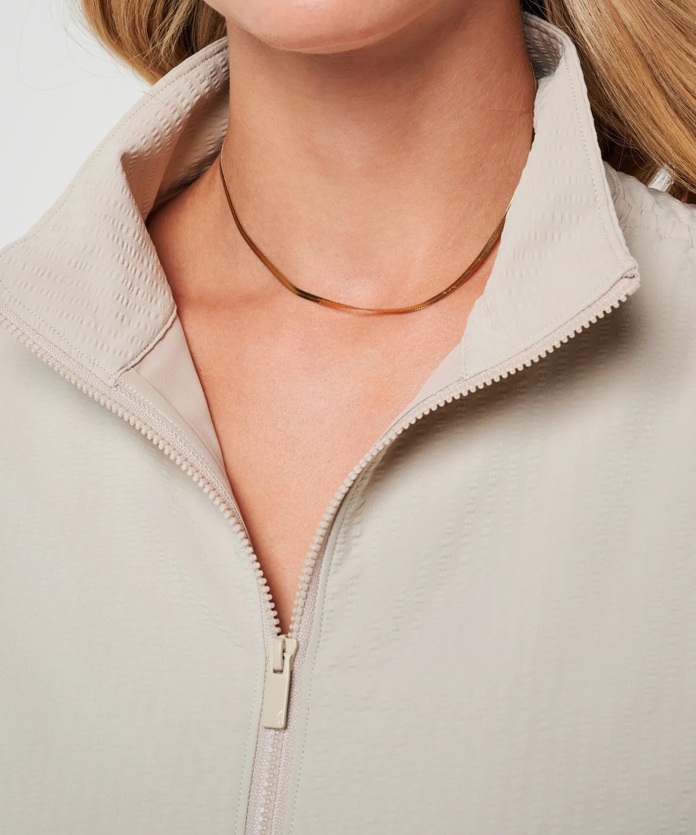 Timeless Breezeblend Full Zip : Soft Taupe